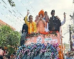 Lok Sabha Election 2024: मेरठ में अरुण गोविल के समर्थन में CM योगी का मेगा रोड शो, उमड़ा जनसैलाब