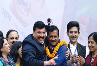 Delhi Assembly Election Results 2020 : प्रचंड बहुमत के साथ ‘आम आदमी’ ने दिल्ली में फिर से की वापसी