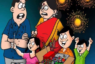 दीपावली पर 10 लाइन निबंध हिन्दी में | 10 lines essay on diwali Hindi me