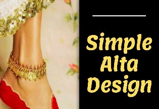 Alta Design Simple: श्रावण में ट्राई करें ये आसान आलता के डिजाइन