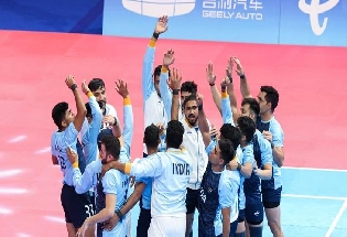 Asian Games में ईरान से करीबी जीत पाकर, लड़कों ने जीता गोल्ड मेडल