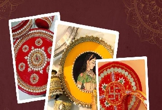 Karwa Chauth Thali Decoration Ideas: घर पर सजाएं सुंदर करवा चौथ थाली