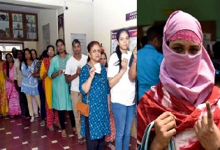 Live : ‍ त्रिपुरा में 5 बजे तक सबसे ज्यादा मतदान, बिहार में सबसे कम